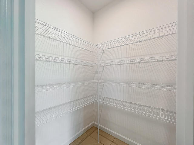 view of pantry