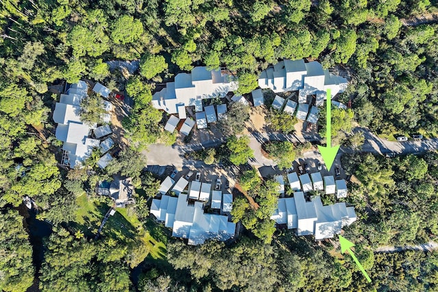 drone / aerial view featuring a residential view