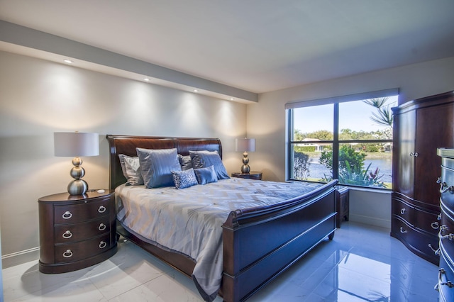 6944 Briarlake Cir Unit 101, Palm Beach Gardens, FL 33418 - bedroom featuring baseboards and recessed lighting