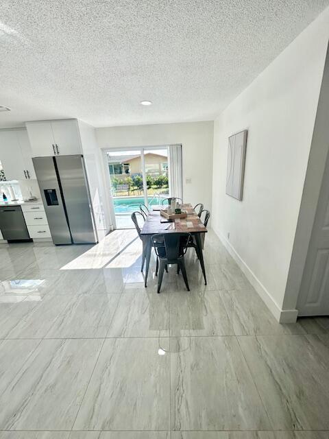 view of dining area