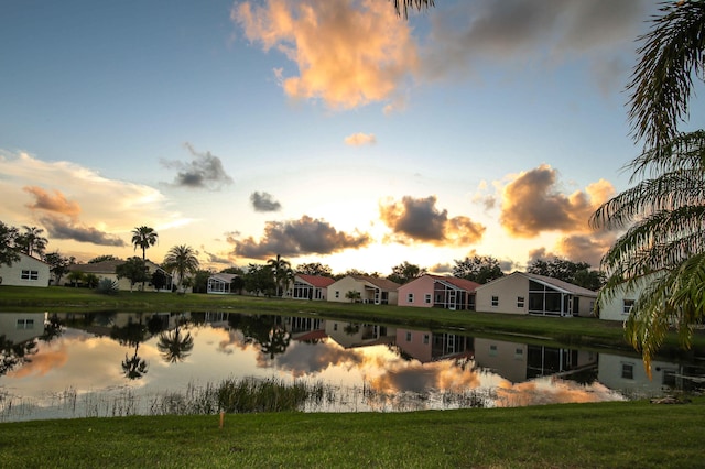 property view of water