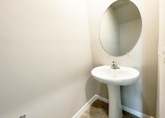 bathroom featuring tile patterned floors