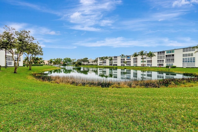 property view of water