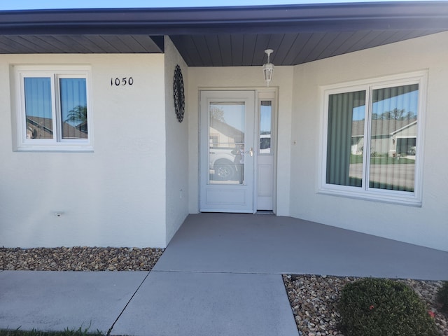 view of property entrance