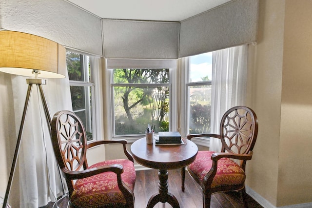 view of sitting room