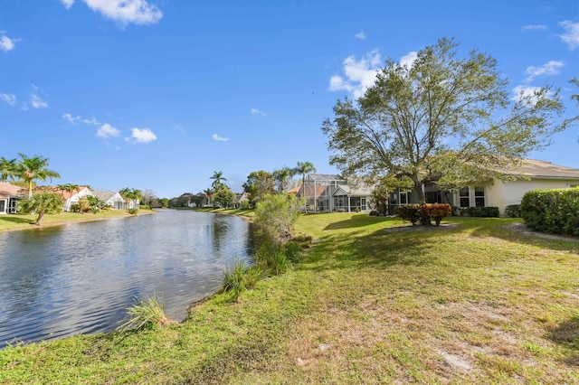 property view of water