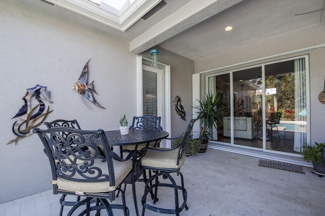 view of patio / terrace