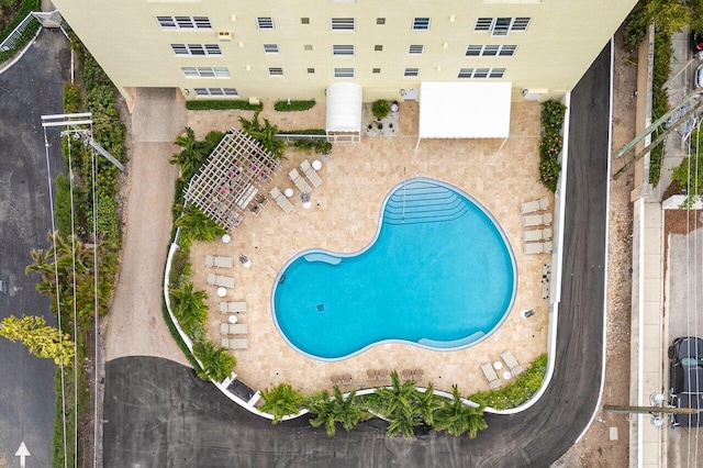 view of pool