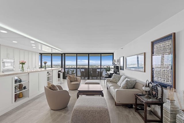 1900 Consulate Pl Unit 1902, West Palm Beach, FL 33401 - living room with a wall of windows
