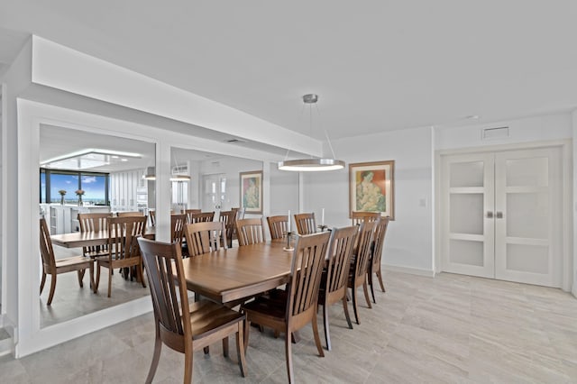 1900 Consulate Pl Unit 1902, West Palm Beach, FL 33401 - dining room featuring french doors