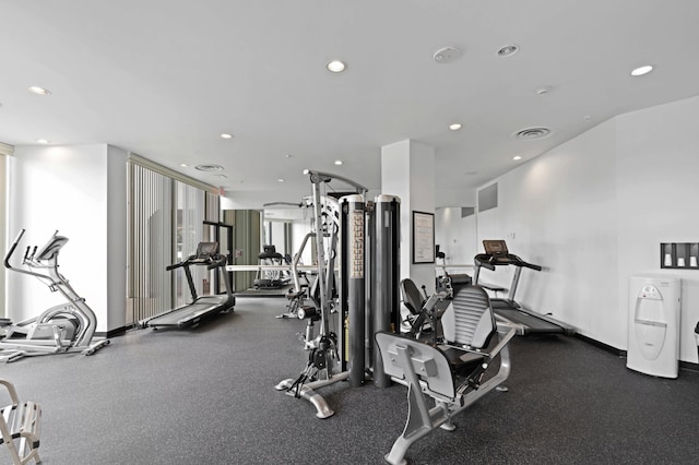 1900 Consulate Pl Unit 1902, West Palm Beach, FL 33401 - view of exercise room