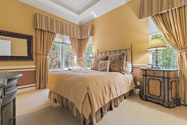 135 Playa Rienta Way, Palm Beach Gardens, FL 33418 - bedroom featuring carpet flooring and ornamental molding