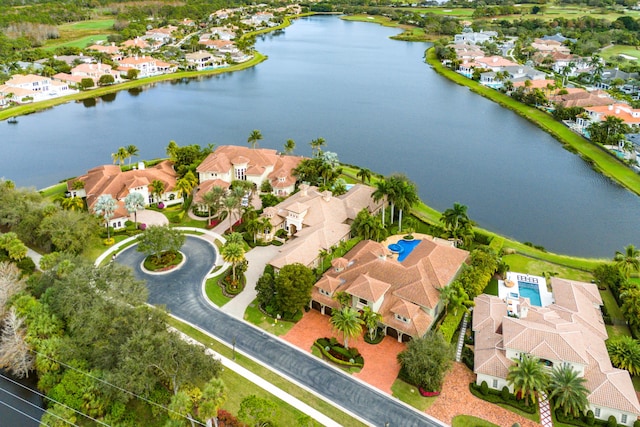 135 Playa Rienta Way, Palm Beach Gardens, FL 33418 - aerial view of residential area featuring a nearby body of water