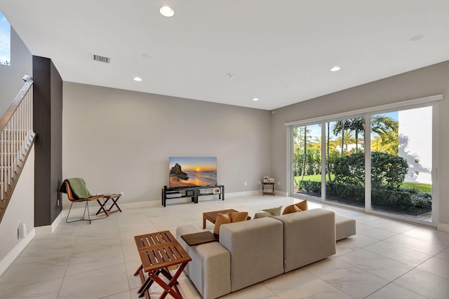 view of living room