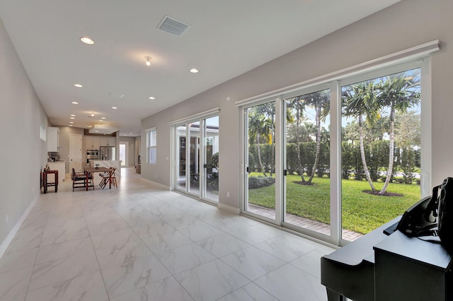 view of unfurnished living room