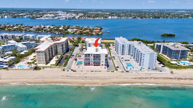 3456 S Ocean Blvd Unit 2060, Palm Beach, FL 33480 - drone / aerial view of expansive beach