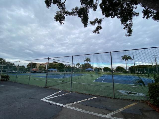 view of tennis court