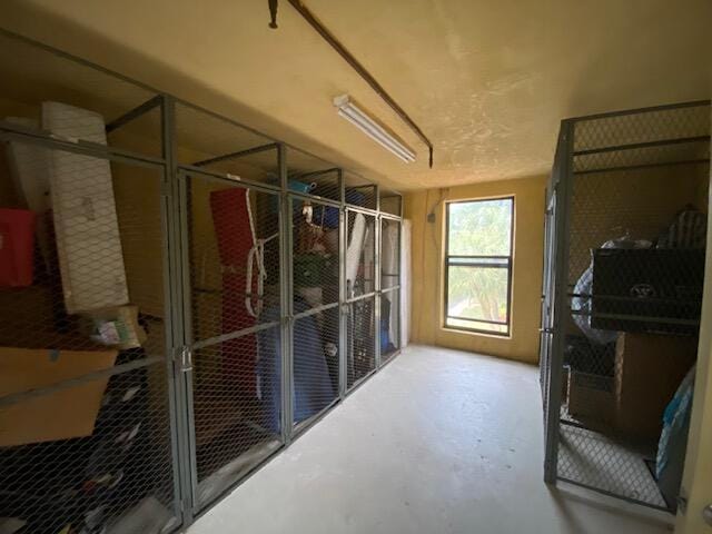 view of storage room