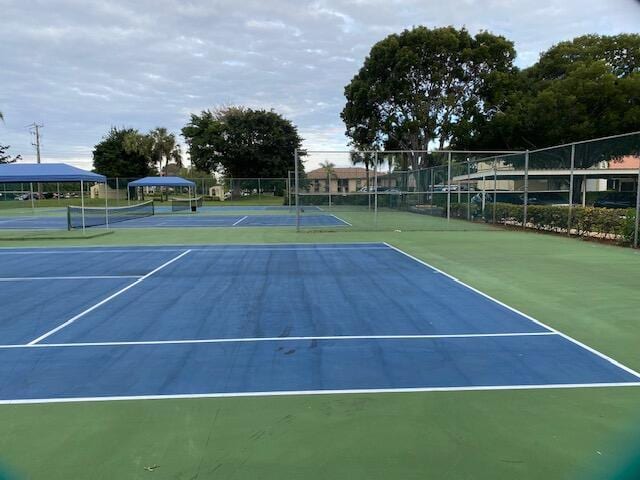 view of sport court featuring basketball court