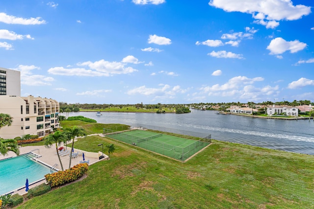 property view of water