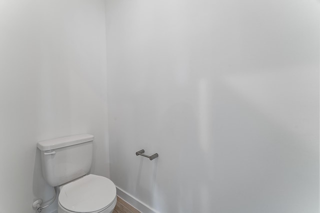 bathroom with toilet