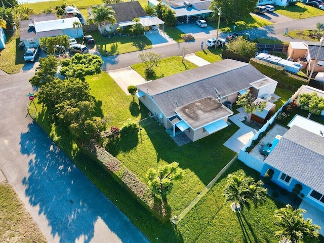 drone / aerial view