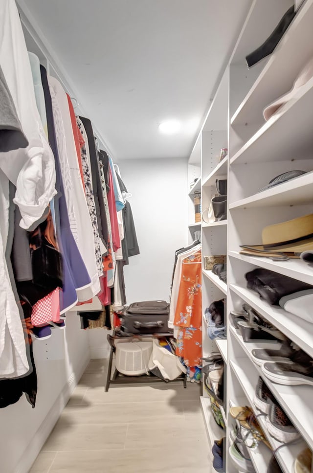 view of spacious closet