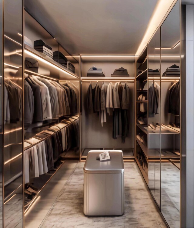 view of spacious closet