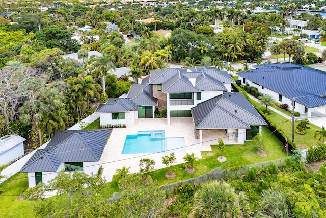 3100 Palm Dr, Delray Beach, FL 33483 - birds eye view of property with a residential view