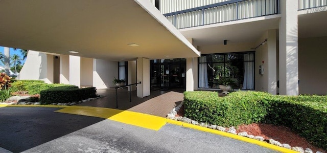 2425 Presidential Way Unit 402, West Palm Beach, FL 33401 - entrance to property with stucco siding