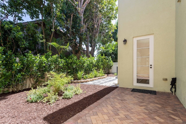 exterior space with a patio area