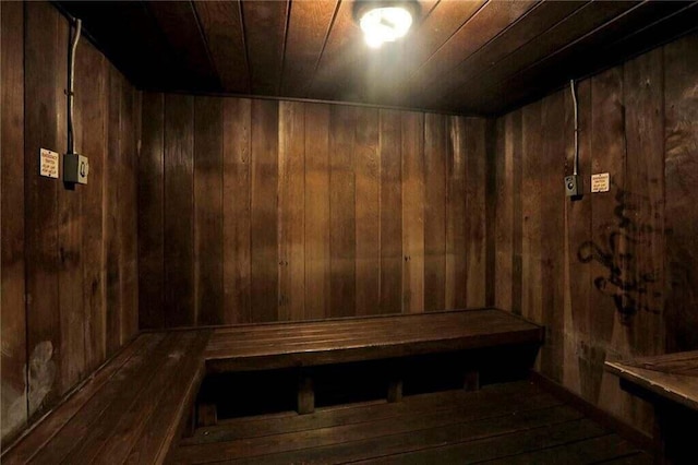 view of sauna / steam room