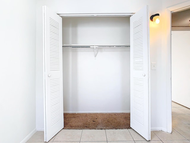 view of closet