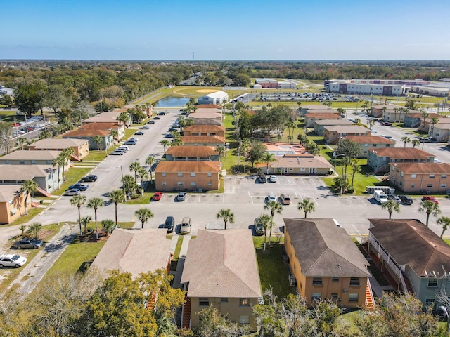 drone / aerial view featuring a residential view