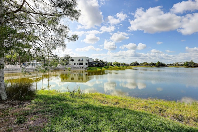 property view of water