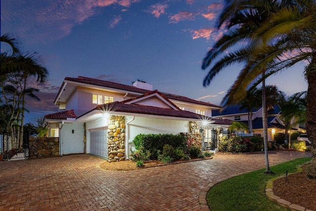 view of mediterranean / spanish-style home