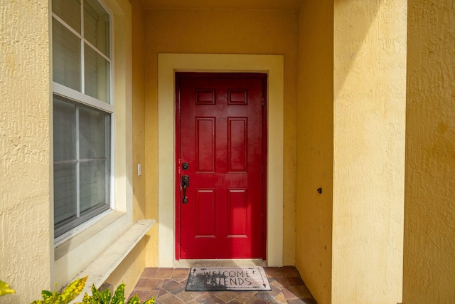 view of entrance to property