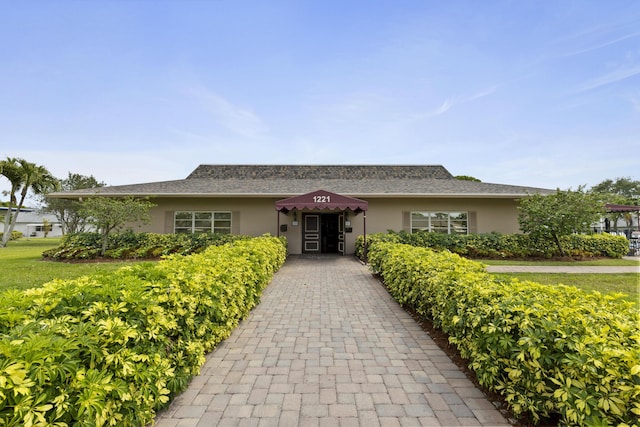 view of ranch-style house