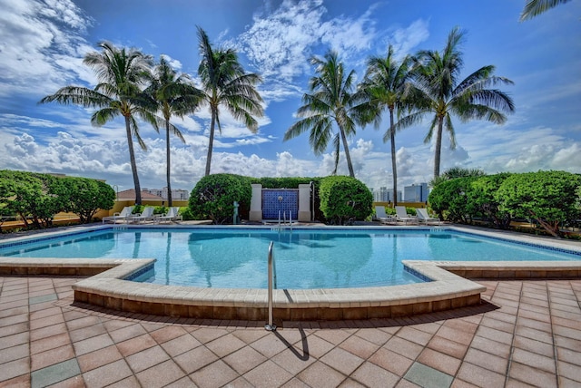 view of swimming pool