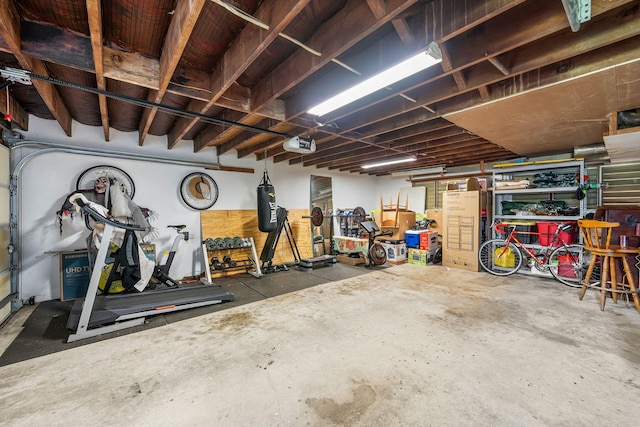 view of workout room