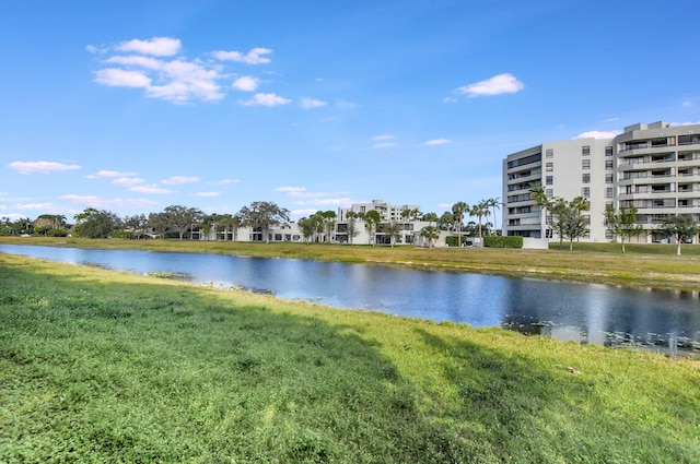 property view of water