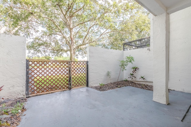 view of patio