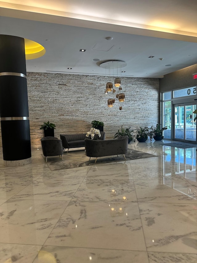 view of lobby