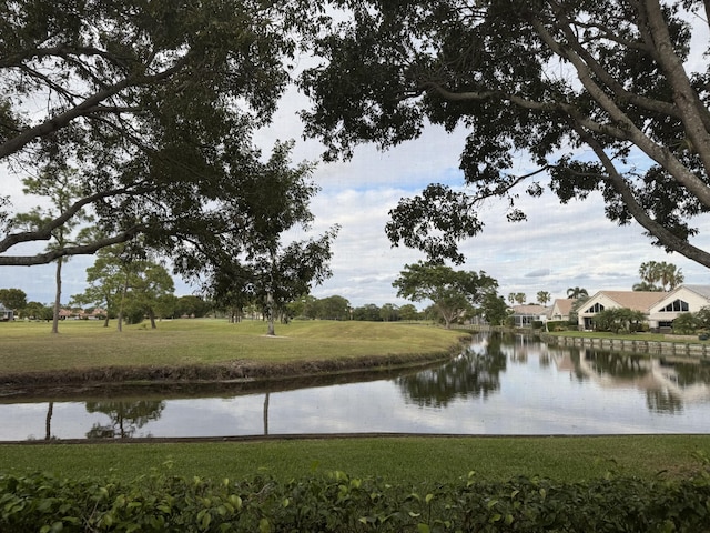 property view of water