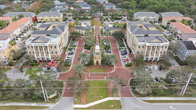 bird's eye view featuring a residential view