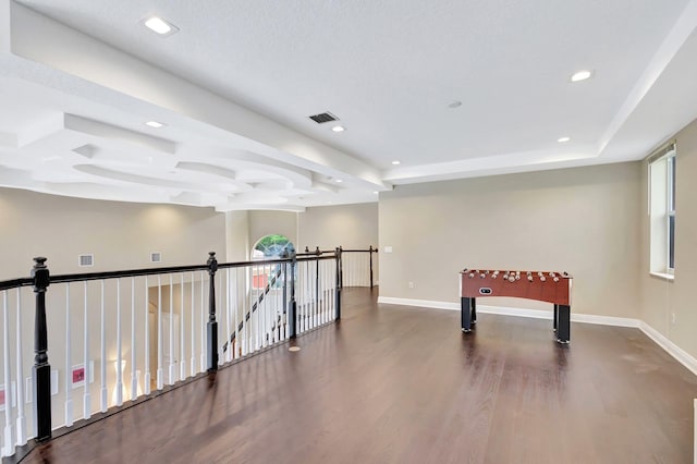 interior space featuring hardwood / wood-style floors