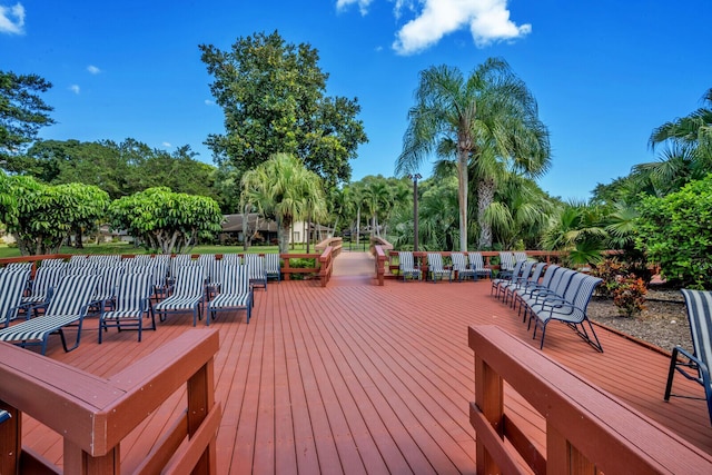 view of deck