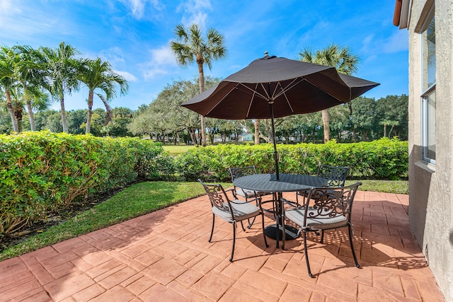 view of patio / terrace