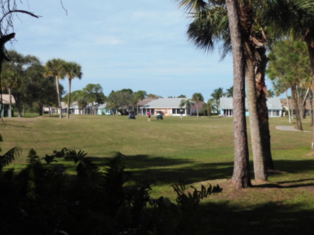 surrounding community featuring a lawn