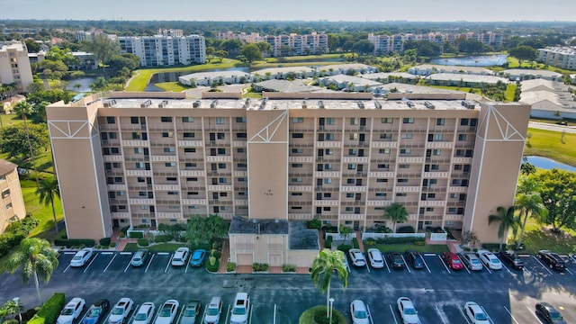 7076 Huntington Ln Unit 407, Delray Beach, FL 33446 - aerial view with a view of city and a water view